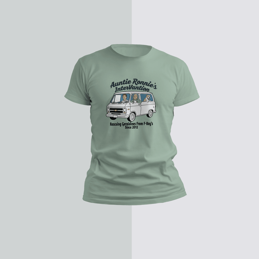 GET IN THE VAN! SAGE STYLE T-SHIRT