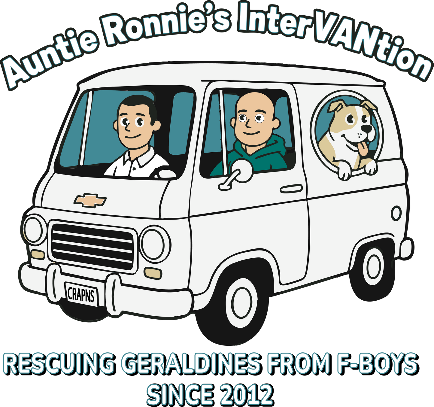 GET IN THE VAN! COMIC STYLE